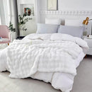 RYNGHIPY Faux Fur Throw Blanket Double Sided Thick and Warm Plush Fluffy Faux Rabbit Fur Decoration for Couch Sofa Chair and Bed Cream Winter Blanket (Ivory, 63''x79'') by CozyNest Decor