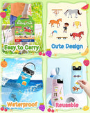 Benresive Reusable Sticker Book for Toddlers 2-4 Years, Fun Travel Stickers for Kids, Waterproof Sticker Books for Toddlers 1-3, Crafts Activities for Todddlers 1-3 2-4 3-5 - Riding by TinyTreasures Baby Boutique