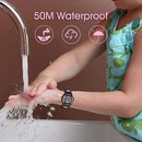 Kids Watch,Boys Watch for 3-15 Year Old Boys,Digital Sport Outdoor Multifunctional Chronograph LED 50 M Waterproof Alarm Calendar Analog Watch for Children with Silicone Band,Kids Gift by TinyTreasures Baby Boutique