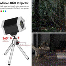 Christmas Laser Lights, Outdoor Garden Laser Lights Star Projector with Moving Firefly for Outdoor, Indoor, Christmas, Holiday (Red Green Blue) by GreenHaven Gardens