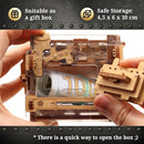 iDventure A-Maze-ing Safe - Marble Run Money Puzzle Box - Tricky Gift Packaging - 3D Puzzle for Adults - Escape Room Game - Brain Teaser - Birthday Gift Gadget for Men and Women - Treasure Box by TinyTreasures Baby Boutique
