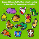 Skillmatics 3D Art Kit - Aqua Puffs Animals, Mess-Free Paint by Number Craft for Kids, DIY Color & Inflate Activity, Travel & Creative Gift for Girls & Boys Ages 4, 5, 6, 7, 8, 9, 10 by TinyTreasures Baby Boutique