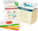 LearnWorx 101 Baby Flash Cards for Toddlers 1-3 | Award Winning First Words Toddler Flash Cards | Speech Toys Help Learn Objects, Numbers & Play Games - Big Toddler Learning Flashcards Preschool Kids by TinyTreasures Baby Boutique
