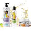 Kids Curly Hair Gift Set | 2-in-1 Kids Shampoo & Conditioner, Curl Cream, & Leave-In Conditioner | Shea Butter, Tear-Free, Frizz Control, & Sulfate-Free, 32 Fl Oz by TinyTreasures Baby Boutique