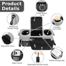 Accmor Universal Stroller Organizer with Insulated Cup Holder Detachable Phone Bag and Shoulder Strap,Stroller Bag Caddy Organizer Fits for Uppababy, Baby Jogger, Britax Strollers by TinyTreasures Baby Boutique