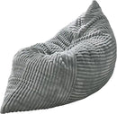 Hobestluk 3 in 1 Bean Bag Chair Giant Bean Bag Chairs Convertible Bean Bag Floor Cushion with Machine Washable Cover, Beanbag Chairs for Adult (Turquoise Grey) by CozyNest Decor