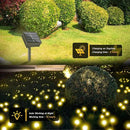 Solar Garden Lights,2Pack 16LEDs 8Modes Firefly Lights Outdoor Decorations, Swaying Light Sway by Wind,Firefly Solar Lights for Outside IP65 Waterproof,Yard Patio Decoration, Warm White by GreenHaven Gardens