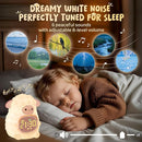 Sheep Alarm Clock with Night Light for Kids with Sleep Training and Sound Machine, Rechargeable Silicone Lamp OK to Wake Clock，Cute Animal Tabletop Lamp, Perfect Sleep Companion for Boys Girls, Pink by TinyTreasures Baby Boutique