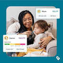 Kinsa QuickCare Smart Digital Thermometer - Medical Termometro FDA Cleared by TinyTreasures Baby Boutique