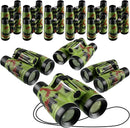 Deekin 16 Toy Binoculars for Kids with Neck String Learning Novelty Binocular Bulk Jungle Safari Hunting Party Favor for Explorer Gifts Bird Watching Camping Hunting, 4.3 x 4.1 Inch(Camouflage) by TinyTreasures Baby Boutique
