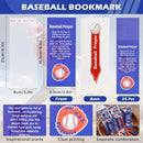 LiYiQ 72 Pcs Baseball Party Favors Baseball Team Gifts Baseball Goodie Bags Stuffers Baseball Ballpoint Pens Bookmark Card and Silicone Bracelet by TinyTreasures Baby Boutique