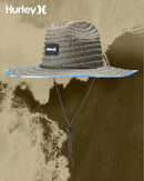 Hurley Men's Straw Hat - Bayside Lifeguard Straw Sun Hat by GreenHaven Gardens