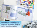 Snap Circuits BRIC: Structures | Brick & Electronics Exploration Kit | Over 20 Stem & Brick Projects | Full Color Project Manual | 20 Parts | 75 BRIC-2-Snap Adapters | 140+ BRICs by TinyTreasures Baby Boutique