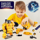 COBFDHA STEM Projects for Kids Age 8-12, Science Kits Boys, Solar Robot Space Toys Gifts 8-14 Year Old Teen Boys Girls, 120Pcs Building Experiments Robots Teenage Ages 9 10 11 12 , Yellow by TinyTreasures Baby Boutique