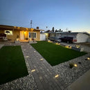 LUMENGY Paver Light Slim 0.5x9 Inch (0.55X8.85X2.2) Glare-Free Steel Brick Lighting for Pavers, Walls, Driveway & Pathway Borders 2700K Warm White, Waterproof IP67, Drive-Over Rated - 12V AC/DC by CozyNest Decor