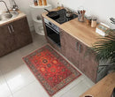 Keen Home Design 2x3 Rug - Machine Washable Entry Rug with Non-Slip Backing, Ideal for Enteryway, Kitchen, Bathroom, Laundry Room - Vintage, Easy Clean, Durable, Low Pile Rug - (2' x 3') by CozyNest Decor
