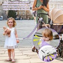 Accmor 3 in1 Toddler Harness Leash, Reflective kid Harness with Anti Lost Wrist Link, Harness Leash for Toddlers, Child Walking Harness kids Leash Wristband Rope Belt with Lock for Baby Girls (Purple) by TinyTreasures Baby Boutique