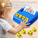 Educational Toys for 3 4 5 Year Old Boys Gift, Matching Letter Game Preschool ABC Learning Toys for Kids Ages 4-8 Years, Christmas Birthday Gifts for 3-6 Year Old Boys Toddler Toys Age 2-4 by TinyTreasures Baby Boutique