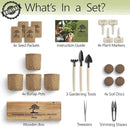 Bonsai Tree Kit – 4X Unique Japanese Bonzai Trees | Complete Indoor Starter Kit for Growing Bonsai Plants with Tools & Planters – Gardening Gifts for Women & Men by GreenHaven Gardens
