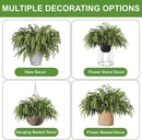 Artgar 30 Pcs Pine Branches - 18 Inch Artificial Green Pine Stem - Real Touch Christmas Greenery Pines Branches for DIY Flower Arrangement Home Indoor Christmas Decor by CozyNest Decor