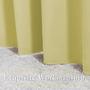 NICETOWN Room Darkening Curtain Panels 72 - Window Treatment Energy Saving Thermal Insulated Solid Grommet Room Darkening Drapes for Living Room (Paler Yellow, 1 Pair, 66 by 72-Inch) by TinyTreasures Baby Boutique