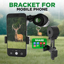 Binoculars with Phone Bracket Adapter, Militar, 20x50, Adults, High Power Waterproof with Low Light Night Vision for Hunting, Travel, Games, Bird, Carrying Case Strap. by TinyTreasures Baby Boutique