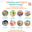 GO GO Songs of Creation and Praise: Christian Baby Books with 8 Songs, Singing Toy, Sound Play for Ages 1-5, Musical Learning, and Interactive Praise Gift for Kids, Bible for Toddlers 1-3 by TinyTreasures Baby Boutique