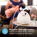 Spectra Baby S2 Plus Premier Electric Breast Pump with Grey Tote Premium Accessory Kit - 24 mm by TinyTreasures Baby Boutique
