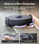 NARWAL Freo Z Ultra Robot Vacuum and Mop Combo, Dual RGB Cameras and Chips, AI Avoidance, 12000Pa Suction, Real-Time Decisions, Adaptive Hot-Water Self Wash & Self Emptying, Pet Hair, Quiet, Grey by CozyNest Decor