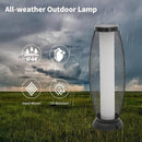 Patio Solar Light Flickering Flame Solar Lamps Hollow Out Waterproof Outdoor Lantern Metal Decorative Lights for Deck Porch Yard by CozyNest Decor