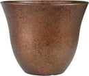 Classic Home and Garden Honeysuckle Resin Flower Pot Planter, Copper, 13" by GreenHaven Gardens
