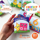 Cloth Books for Babies (Set of 6) - Premium Quality Soft Books for Babies. Touch and Feel Crinkle Paper. Cloth Books for Early Children's Development. by TinyTreasures Baby Boutique