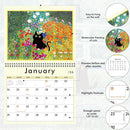 GuassLee Cat Wall Calendar 2025-2026, Vertical Wall Calendar 2025, 19-Months Hanging Art Calendar Jun. 2025 to Dec. 2026, 14" x 23" Monthly Planner Wall with Thick Paper for Office School Home Teacher by TinyTreasures Baby Boutique