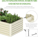6x3x2 ft Raised Garden Bed, Large Metal Planter Raised Beds, Planters for Outdoor Plants for Vegetables, Flowers, Herbs, Fruits, and Succulents.(4 Pcs, Yellow) by CozyNest Decor
