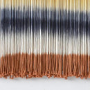 Flber Macrame Wall Hanging Extra Large Dip-Dyed Coastal Tapestry Boho Wall Decor for Living Room Bedroom Above Couch 57" W x 35" L by CozyNest Decor