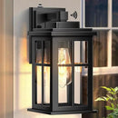 Outdoor Wall Lights Dusk to Dawn, Black Lights for House, Waterproof Exterior Lighting Fixtures, Outdoor Light Fixture with Tempered Glass for House, Porch, Garage, Doorway by GreenHaven Gardens