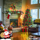 JMEXSUSS Connectable Red and Green Christmas Lights, 8 Modes 100 LED Twinkle String Lights Indoor, Clear Wire Plug-in String Lights Outdoor Waterproof by GreenHaven Gardens