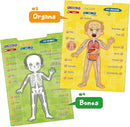 BEST LEARNING i-Poster My Body - Interactive Educational Human Anatomy Talking Game Toy | Learn Body Parts, Organs, Muscles and Bones for Kids Aged 5 to 12 Years Old by TinyTreasures Baby Boutique