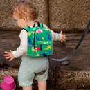 Accmor Toddler Backpack Leash with Anti Lost Wrist Link, Cute Mini Child Walking Harnesses Keep Kids Close Back Pack Rope Tether Rein for Baby Boys (Green/Dino) by TinyTreasures Baby Boutique