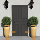 QCQHDU 21 inch Tall Planters for Indoor & Outdoor Plants, 2 Pack Sturdy Plant-Flower-Tree Pots for Front Porch Patio Deck Living Room Decor by GreenHaven Gardens