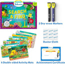 Skillmatics Search and Find Educational Game - Reusable Preschool Learning Activities, Perfect for Toddlers & Kids Who Love Toys, Art & Crafts, Builds Vocabulary, Gifts for Ages 3, 4, 5, 6 by TinyTreasures Baby Boutique