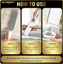 Lint Brush, Pet Hair Remover, Lint Remover for Clothes, Sofa, Carpets, Car Seats. Cat Hair Remover. Dog Hair Remover Laundry. Double-Sided. Reusable. Self-Cleaning Base. ALLISTAR (Snow Peak White) by CozyNest Decor