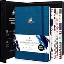 Clever Fox Planner Premium Edition – Undated Luxurious Weekly & Monthly Planner to Increase Productivity and Hit Your Goals – Organizer – Start Anytime, A5, Lasts 1 Year, Mystic Blue (Weekly) by TinyTreasures Baby Boutique