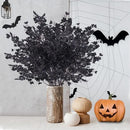 Sggvecsy 15 Pcs Babys Breath Artificial Flowers Gypsophila Bouquets Bulk Real Touch Fake Silk Flowers for Home Halloween Wedding DIY Floral Arrangement Table Centerpiece Festival Decoration (Black) by CozyNest Decor