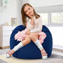 Hobestluk Bean Bag Chairs 2.5FT Bean Bag Chair with Memory Foam Filled & Machine Washable Cover,Beanbag Chair, Small Bean Bag Chairs for Playroom, Living Room, Bedroom by CozyNest Decor