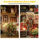 4-Pack Total 800 LED Solar String Lights for Outside, Solar Christmas Lights Outdoor Waterproof, Green Wire Solar Tree Lights with 8 Lighting Modes for Xmas Wedding Party Garden Decoration(Warm White) by GreenHaven Gardens