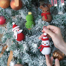 Wizardi Amigurumi DIY Crochet Kit - Santa, Reindeer, Christmas Tree and Snowman F07N8-M117 by TinyTreasures Baby Boutique