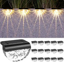 16 Pack Solar Deck Lights Outdoor, Solar Step Lights Waterproof for Outside, Yard, Patio, Garden, Pool, Railing, Stairs, Fence (Warm White) by GreenHaven Gardens