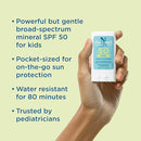BLUE LIZARD Mineral Sunscreen Stick with Zinc Oxide SPF 50+ Water Resistant UVA/UVB Protection Easy to Apply Fragrance Free, Kids, Unscented, 0.5 oz by TinyTreasures Baby Boutique