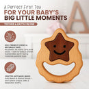 Wooden Toy for 6–12 Month Old Baby | Montessori Rattle | Toys for Baby Boy & Girl by TinyTreasures Baby Boutique
